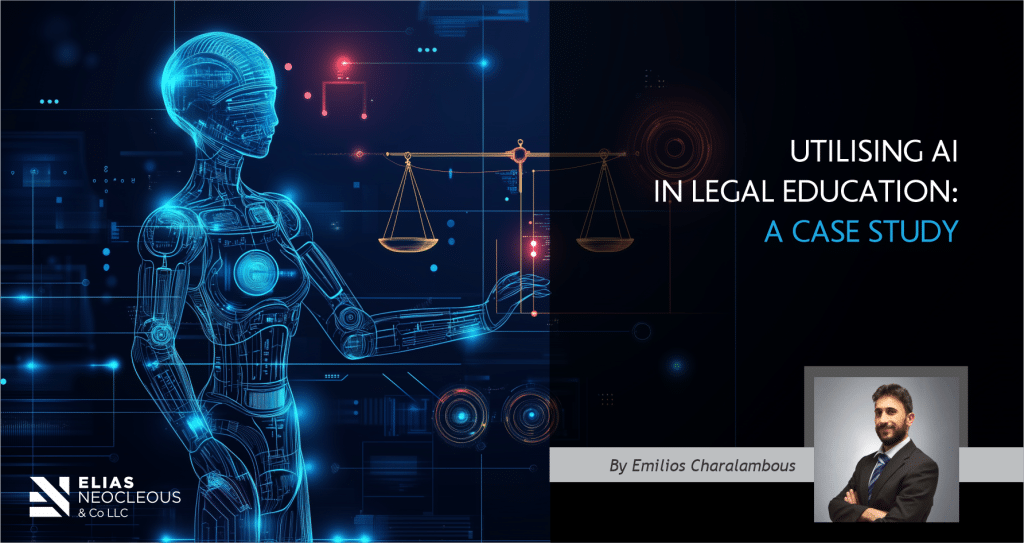 Utilising AI in legal education: A case study