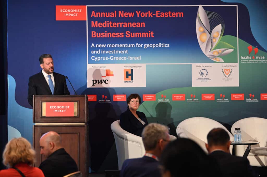 Invest Cyprus takes part in Economist Conference in New York