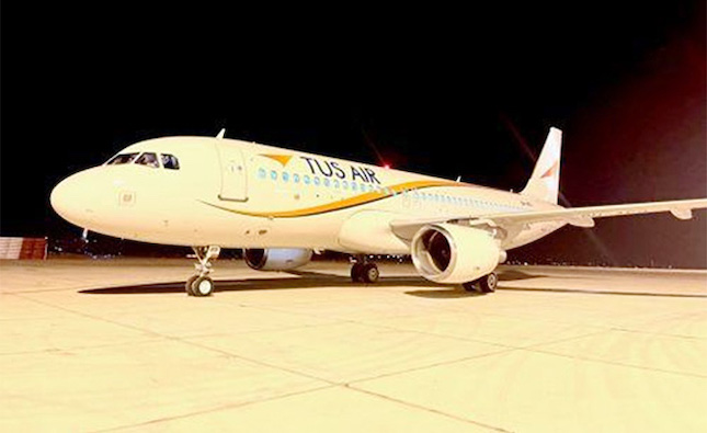 TUS acquires an Airbus A320, fifth plane in its fleet