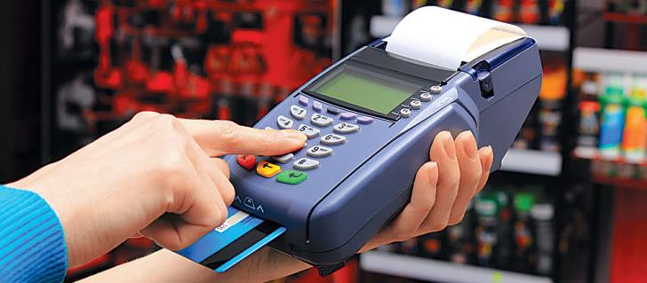 Increase of credit card use at kiosks, bakeries